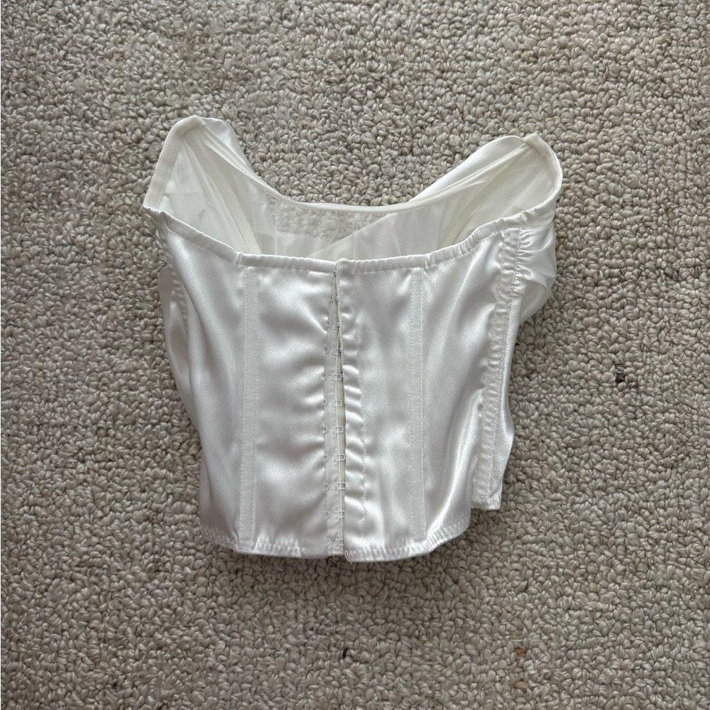 Lovers & Friends white corset top XXS - Picture 4 of 6